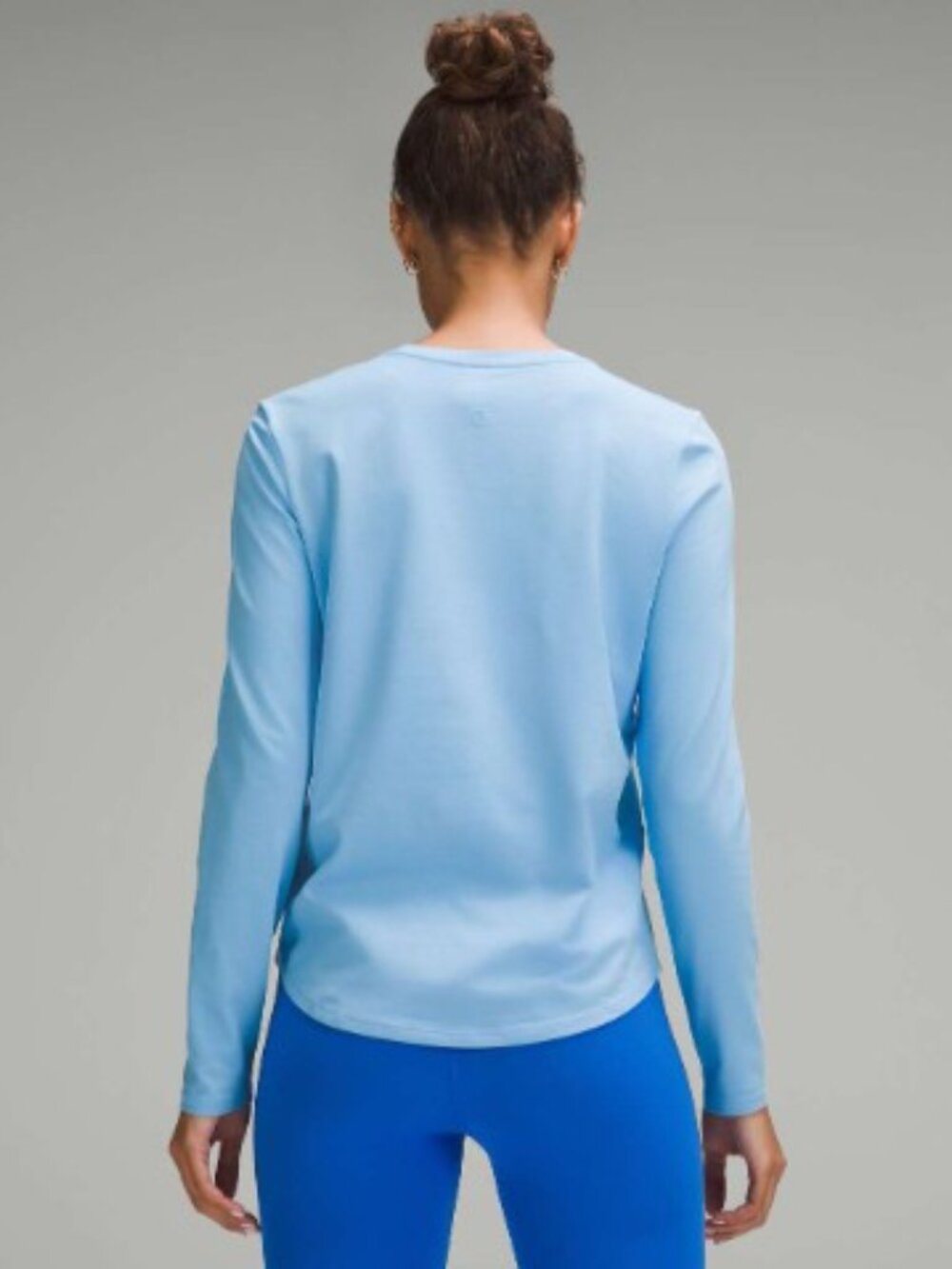 Lululemon Love Long-Sleeve Shirt - Color: Aero Blue - Picture 2 of 5